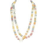 Chanel CC Candy Sweetie Long Necklace Multicolor Resin Light Gold Tone Hardware