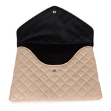 Chanel Beige and Black Flats with Clutch 37 EU