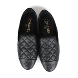 Chanel Black Flats with Clutch 37 EU