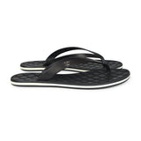 Chanel CC Thong Flip Flops Black Calfskin 39 EU