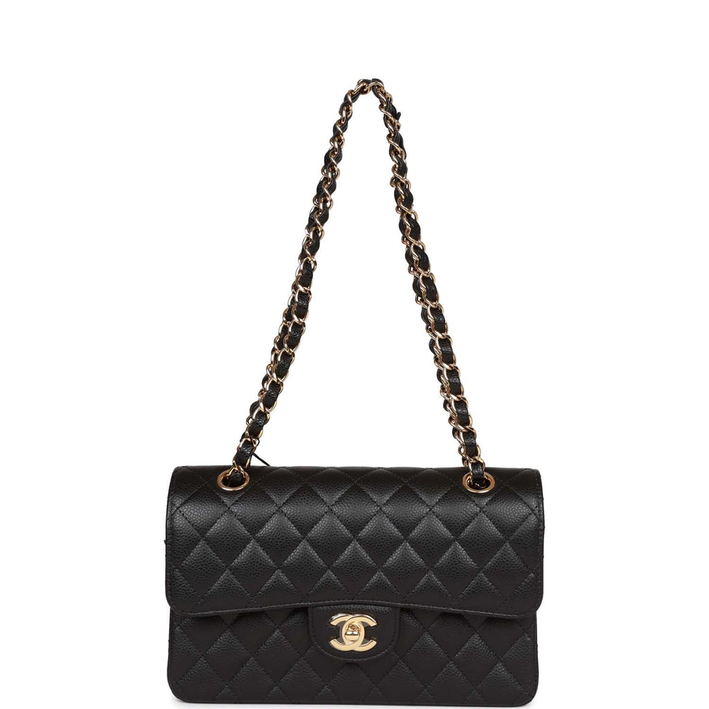 chanel quilted bag new black