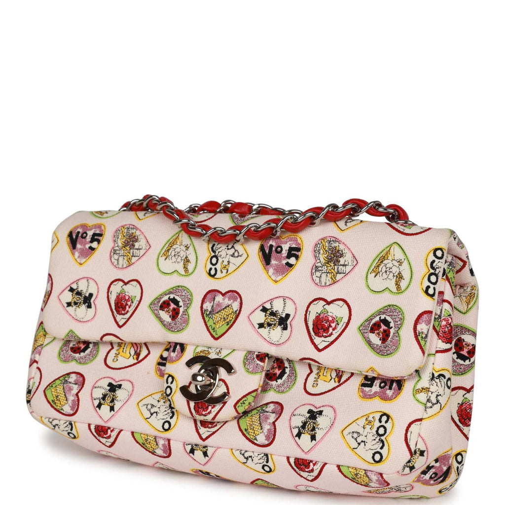 Chanel Camellia Flap Bag Velvet (Pre-Owned)