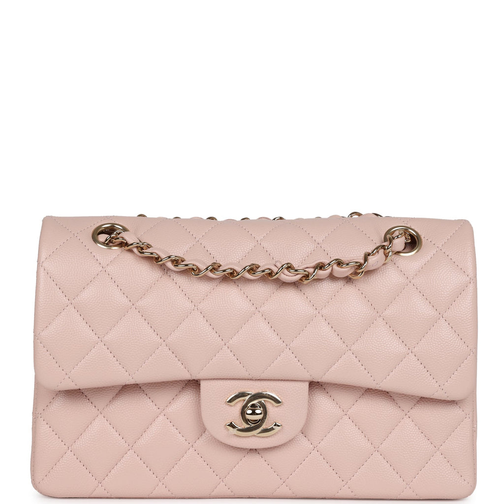 Chanel pink caviar bag Clearance