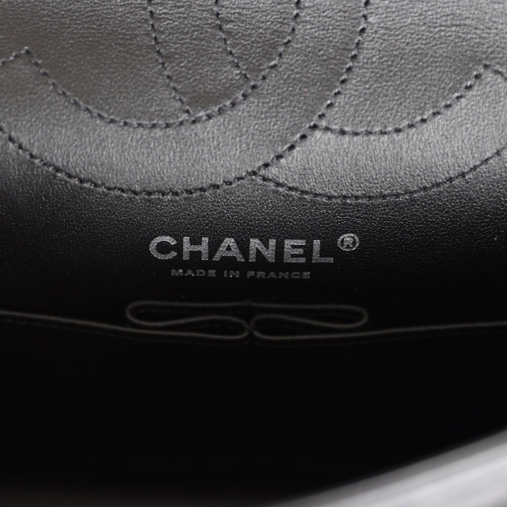 Chanel Small Reissue 226 2.55 SO Black Aged Calfskin Black Hardware