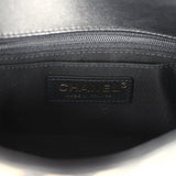 Chanel Small Urban Jungle Flap Beige and Black Stripe Raffia Jute Gold Hardware