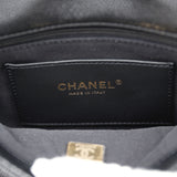 Chanel Small Flap Bag Black Caviar Gold Hardware