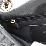 Chanel Small Flap Bag Black Caviar Gold Hardware