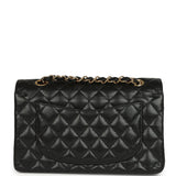 Chanel Small Classic Double Flap Bag Black Caviar Gold Hardware