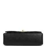 Chanel Small Classic Double Flap Bag Black Caviar Gold Hardware