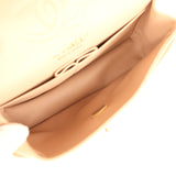 Chanel Small Classic Double Flap Dark Beige Lambskin Gold Hardware - Thumbnail View 9