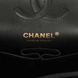 Chanel Small Classic Double Flap Bag Black Lambskin Rose Gold Hardware - Thumbnail View 8