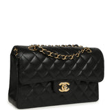Chanel Small Classic Double Flap Bag Black Caviar Gold Hardware - Thumbnail View 2