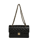 Chanel Small Classic Double Flap Bag Black Caviar Gold Hardware - Thumbnail View 7