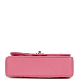 Chanel Small Classic Double Flap Bag Pink Caviar Light Gold Hardware - Thumbnail View 6