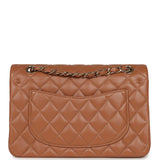 Chanel Small Classic Double Flap Bag Caramel Lambskin Light Gold Hardware - Thumbnail View 4