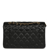 Chanel Small Classic Double Flap Bag Black Caviar Gold Hardware - Thumbnail View 4