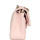 Chanel Small Classic Double Flap Bag Light Pink Shiny Caviar Light Gold Hardware - Thumbnail View 3