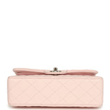 Chanel Small Classic Double Flap Bag Light Pink Shiny Caviar Light Gold Hardware - Thumbnail View 6