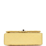 Chanel Small Classic Double Flap Bag Yellow Iridescent Caviar Light Gold Hardware - Thumbnail View 6