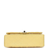 Chanel Small Classic Double Flap Bag Yellow Iridescent Caviar Light Gold Hardware - Thumbnail View 6