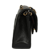Chanel Small Classic Double Flap Bag Black Caviar Gold Hardware - Thumbnail View 3