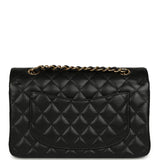 Chanel Small Classic Double Flap Bag Black Caviar Gold Hardware - Thumbnail View 4