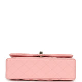 Chanel Small Classic Double Flap Bag Pink Shiny Caviar Light Gold Hardware - Thumbnail View 6