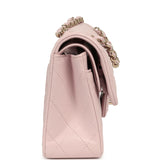 Chanel Small Classic Double Flap Bag Mauve Shiny Caviar Light Gold Hardware - Thumbnail View 3