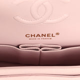 Chanel Small Classic Double Flap Bag Mauve Shiny Caviar Light Gold Hardware - Thumbnail View 9