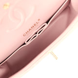 Chanel Small Classic Double Flap Bag Mauve Shiny Caviar Light Gold Hardware - Thumbnail View 10