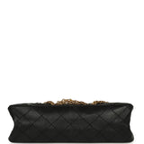 Pre-owned Chanel Small Reissue 225 2.55 Double Flap "Iconic Lucky Charms" Black Aged Calfskin Antique Gold Hardware - Thumbnail View 6