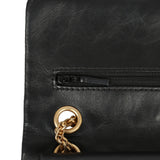 Pre-owned Chanel Small Reissue 225 2.55 Double Flap "Iconic Lucky Charms" Black Aged Calfskin Antique Gold Hardware - Thumbnail View 11