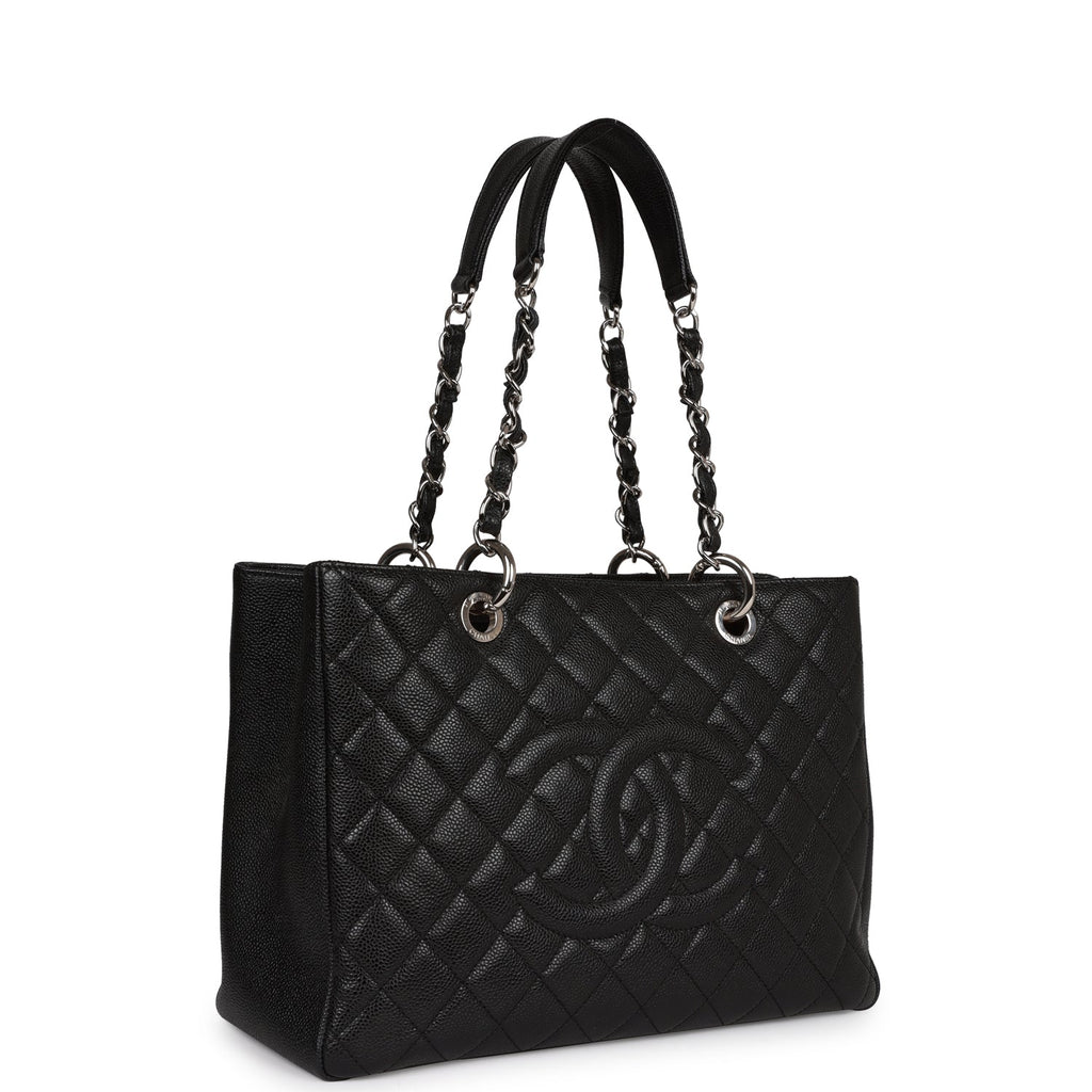 Chanel Black Caviar GST tote Leather ref.450947 - Joli Closet