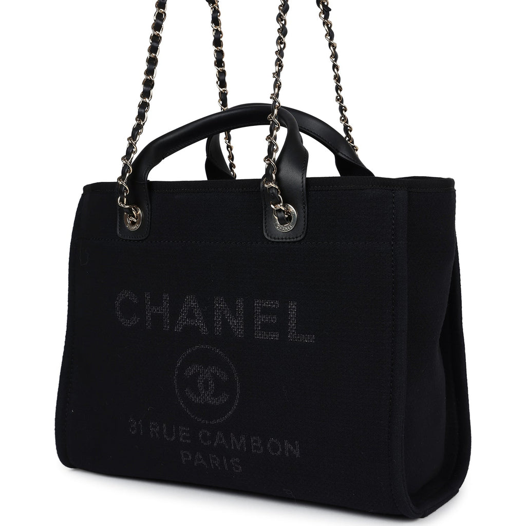 Chanel Deauville Tote Cloth Chanel Bag Chanel Small Deauville