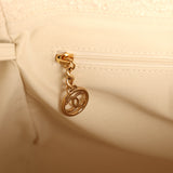 Chanel Small Deauville Shopping Tote Ecru Bouclé Tweed, Black Calfskin Gold Hardware - Thumbnail View 11