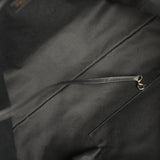 Chanel Large Deauville Shopping Tote Black, Grey Raffia, Black Canvas Light Gold Hardware - Thumbnail View 8