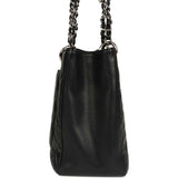 Pre-owned Chanel Grand Shopping Tote Black Caviar Silver Hardware - Thumbnail View 3