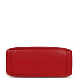 Pre-owned Chanel Grand Shopping Tote Red Caviar Silver Hardware - Thumbnail View 6
