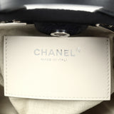 Chanel Mini Deauville Shopping Tote Black, Silver Tweed Boucle, Leather Silver Hardware - Thumbnail View 9