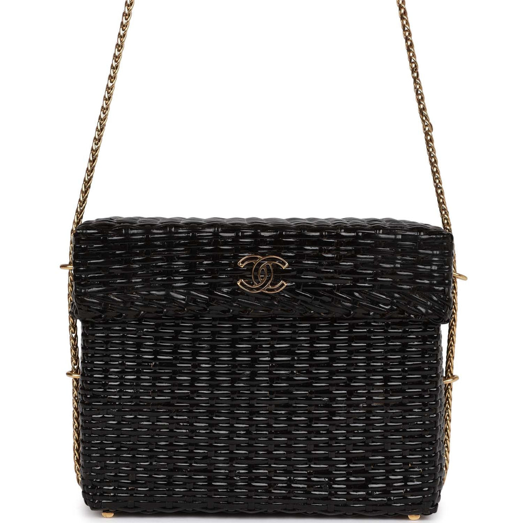 Chanel Wicker Basket Bag Small