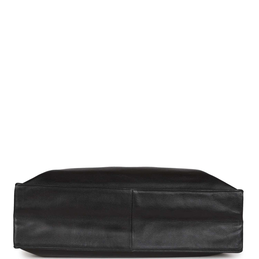Chanel CC Caviar Tote Bag Black Pony-style calfskin ref.982814