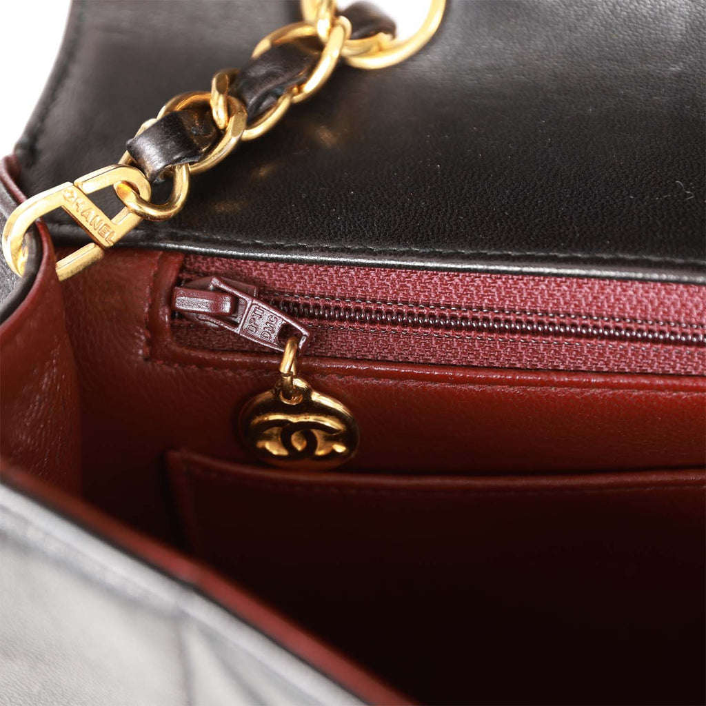 Rare Chanel Beige Caviar Vintage Classic Pocket Diana Shoulder Flap Bag - Boutique  Patina