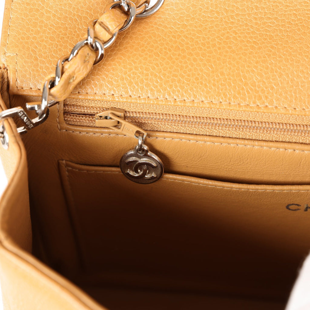 chanel calfskin purse
