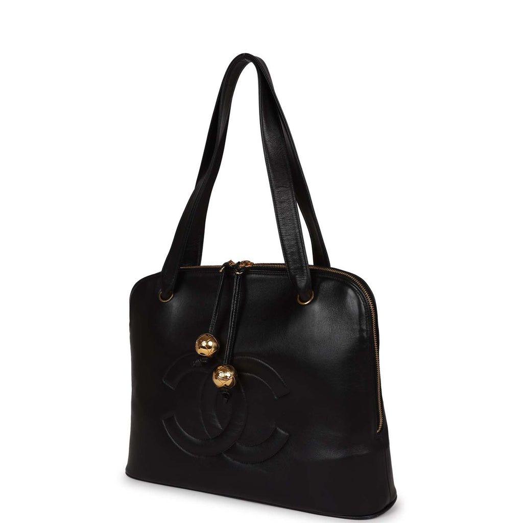 Coco cabas leather tote Chanel Black in Leather - 36577922