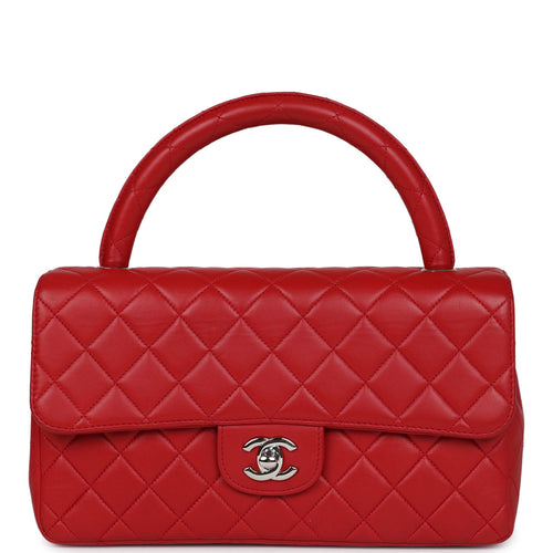 Chanel red mini on sale bag