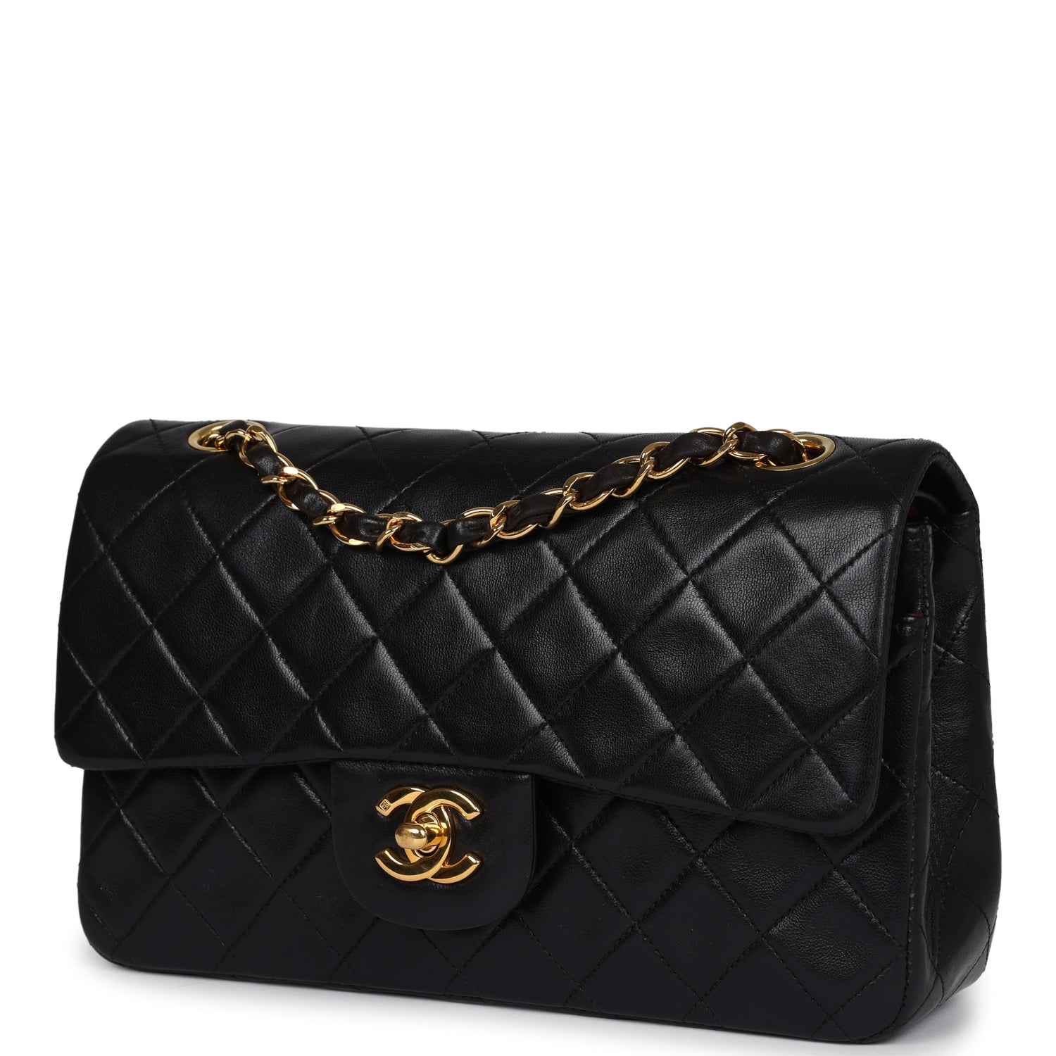 CC 25C Hobo 31cm Black Lambskin Gold Hardware 243540