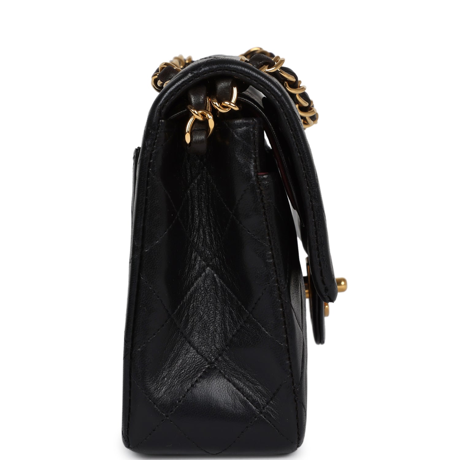 CLASSIC WOC 19CM BLACK LAMBSKIN GOLD HARDWARE main image 1