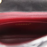 Vintage Chanel Small Diana Flap Bag Black Lambskin Gold Hardware