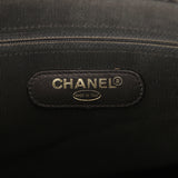 Vintage Chanel XL Supermodel Tote Bag Black Caviar Gold Hardware - Thumbnail View 11