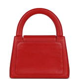 Vintage Chanel Large Kelly Red Caviar Gold Hardware - Thumbnail View 4